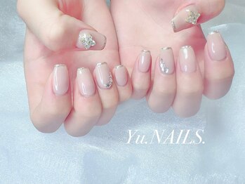 ユーネイルズ 恵比寿(Yu.NAILS.)/韓国◎スキニーフレンチネイル