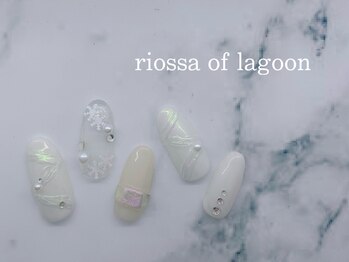 リオッサ オブ ラグーン(RIOSSA of Lagoon)/ミラーネイル