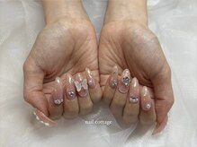 ネイルコテージ 新宿南口店(Nail cottage)/ピンクネイル