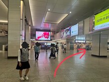 阪急大阪梅田駅からAnce eyelash梅田茶屋町店までの道案内☆