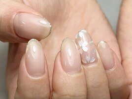 桜ホロネイル銀座フィルイン