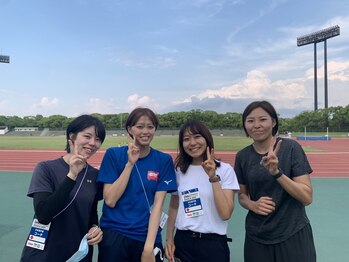 池袋整体院/池袋整体院：陸上大会に帯同！！