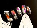 ハロウィンネイル
