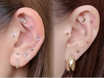 アイラッシュ クリッシー 渋谷店(Eyelash Chrissie)の写真/★話題の耳ツボジュエリー★日常生活で生じる身体のお悩みを改善できるフランス式耳ツボジュエリー◎