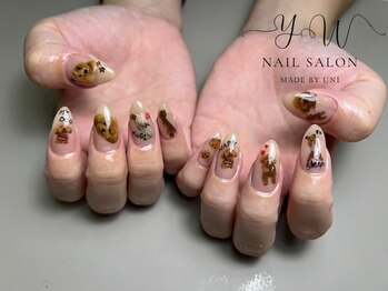 ワンカラー+特殊アート