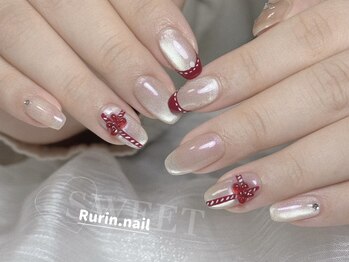 ルリン(Rurin)/赤ネイル/マグネット