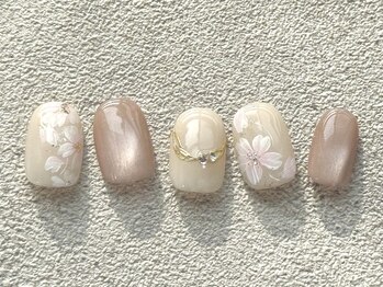 エムズサロン(M's Salon.)/桜定額ネイル/9900