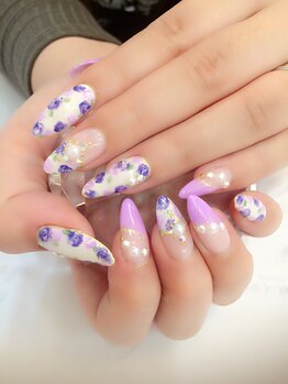 ネイルケアサロンエルミタージュ/プラチナコース★1