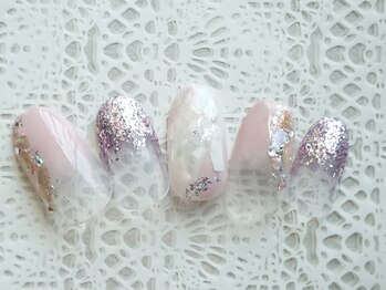 ネイルサロン ハース(Hearth)/華やかなジェルネイル☆