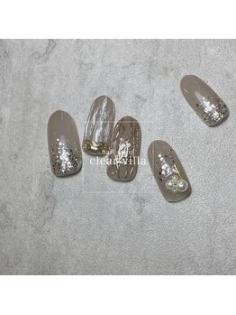 ネイルサロンクリアヴィラ(nail salon clear villa)/trend designコース￥8990