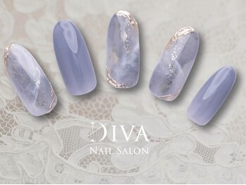 ネイルサロン ディーバ 梅田エナ店(Diva)の写真/[オフ&ケア込★ニュアンスネイル何度でも¥7480]上品なデザインで爪先を綺麗に仕上げます♪リピジェル使用◎