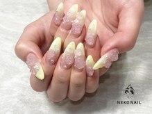 ネコ ネイル(NEKO NAIL)/フラワーパーツネイル