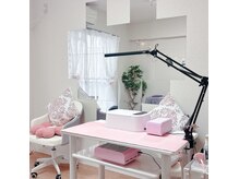 内観の雰囲気や飾りにも”可愛い”を意識しています♪