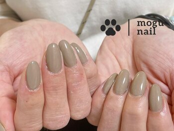 モグネイル(Mogunail)/ワンカラー/秋ネイル