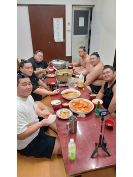 S字整体わが家/立浪部屋ちゃんこ＃整体＃肩こり