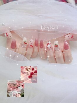 エトワネイルトウキョウ(Etoi Nail Tokyo)/さくらんぼネイル