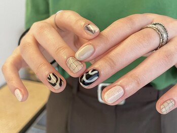 ユイル(yu-il)の写真/ショートネイル派も必見♪爪のお悩みお任せください◎ころんと可愛い上品な指先へ