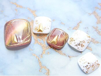 ネイルサロン ドルチェネイル 柏店(Dolce.Nail)/フットデザインコース☆足湯付き