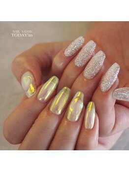 トゥデイム(TODAY'm)/アシンメトリーネイル