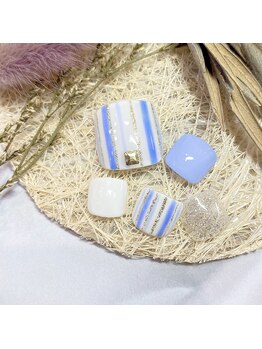 サロンR/ストライプネイル