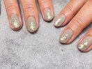 gold glitter　design