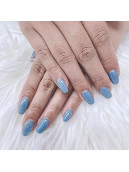 はあとねいる 三浦海岸店/青系ワンカラー