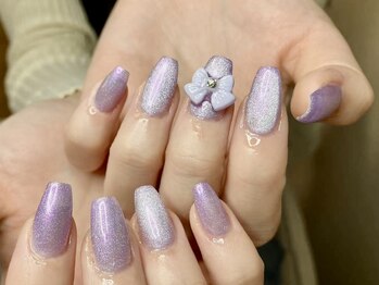 ウサギネイル 新大久保店(usagi nail)/リボンネイル