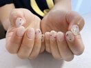 シースルーラメネイル