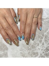 キラキラネイル