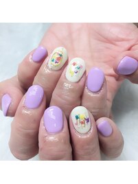 ワイヤー＆押し花♪