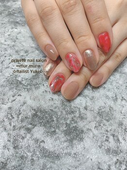 プライベート ネイルサロン マーマ(murmur)/マーブルアート