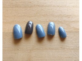 ブルー×グレー