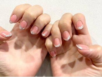 アンジュネイル(Angenail)/高感度高め!ガラスフレンチ