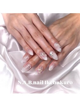 エヌエービー(N.A.B.)/マグネット白グラデーション