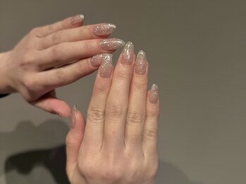 ギラギラフラッシュネイル