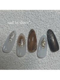 2025 秋定額ネイル　￥7700