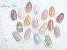 【平日限定】シンプルcollection*ワンカラー&1種選べるArt2本付¥5980