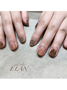 エラン(ELAN)/塗りかけニュアンス