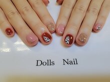 トータルビューティーサロン ドールズ(total beauty salon Dolls)/ニュアンスアニマル柄