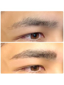 脱毛サロン ブラジリアンワックス ミーケアー(Mecare)/メンズ!眉毛パーマ♪