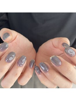 リノ 大阪本町店(lino)/ニュアンスネイル【4.30】