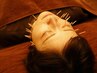 【睡眠×美肌】整体+ヘッドスパ+美顔鍼 60分￥8600円→7600円♪