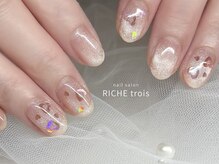 リッシュ トロワ(RICHE trois)の雰囲気（自爪育成に◎パラジェル認定サロン★ネイルケアもお任せ♪）