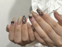 プチナノ(petitnano)/【miyu】ニュアンスplusネイル