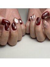 マーレ ネイル 茨木店(mare nail)/【MARINA】持ち込み2本(+アート)