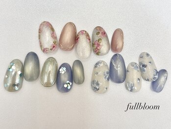 フルブルーム(fullbloom)/4月 季節のクーポンデザイン