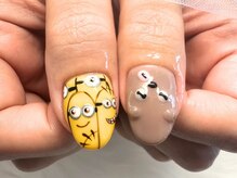 ネイルサロン べルフ(nail salon Verf)/ミニオンネイル♪