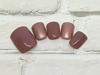 ネイルハウス安气子 新丸ビル店/フットシェラックジェル