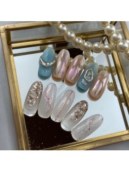 エスフィーネイルサロン ブリーユ(Esfy nailsalon Brille)/５月定額追加アート