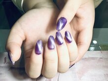 ルアナネイル(Luana_Nail)/紫マグネット！